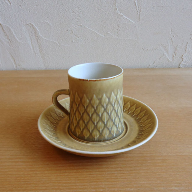 Jens.H.Quistgaard / イェンス・クイストゴー クロニーデン Relief / レリーフ コーヒーカップ＆ソーサー