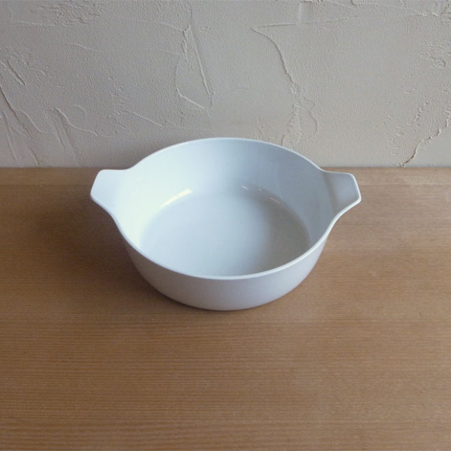 Henning Koppel / ヘニング・コッペル B&G White Koppel / ホワイトコッペル 　ラージボウル【33×28.6ｃｍ】