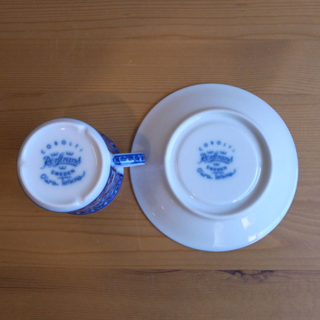 Oiva Toikka / オイバ・トイッカ ロールストランド Cobolti カップ＆ソーサー