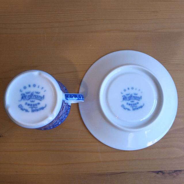 Oiva Toikka / オイバ・トイッカ ロールストランド Cobolti カップ＆ソーサー