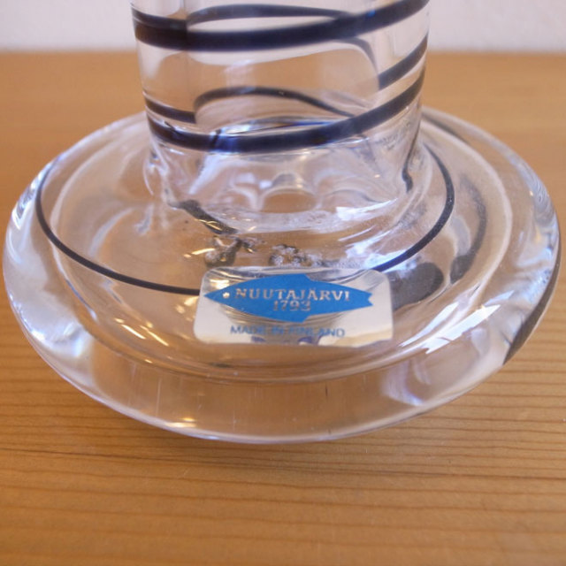 Oiva Toikka / オイバ・トイッカ ヌータヤルヴィ Pro Arte Primo candle stand キャンドルスタンド【ブルー】