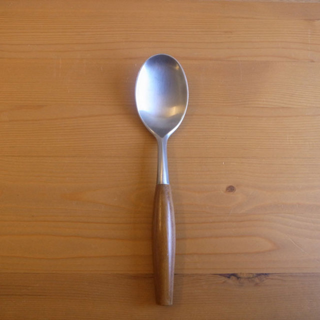 Jens.H.Quistgaard / イェンス・クイストゴー ダンスク Fjord  / フィヨルド スプーンL【ステンレス×チーク】