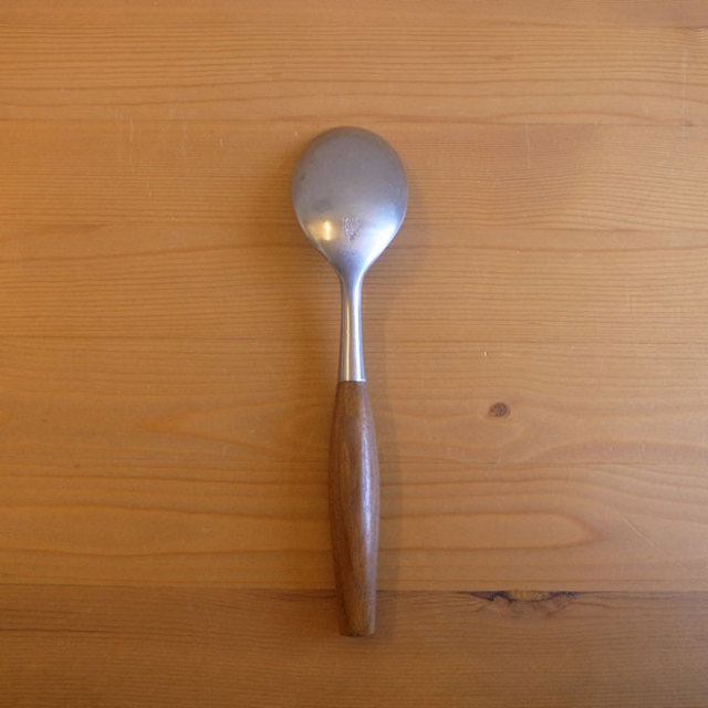 Jens.H.Quistgaard / イェンス・クイストゴー ダンスク Fjord  / フィヨルド スプーンL【ステンレス×チーク】