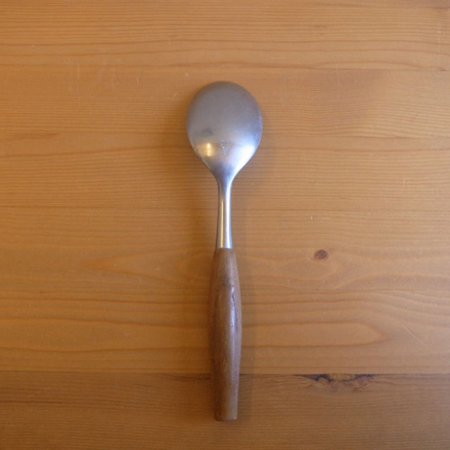 Jens.H.Quistgaard / イェンス・クイストゴー ダンスク Fjord  / フィヨルド スプーンL【ステンレス×チーク】