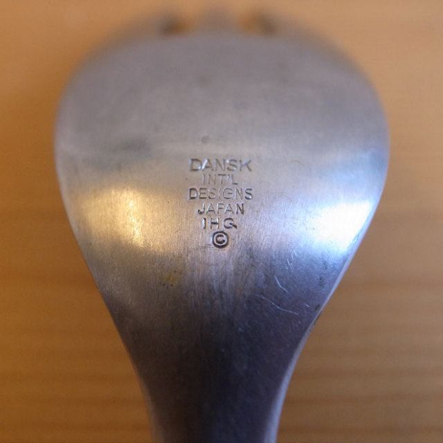 Jens.H.Quistgaard / イェンス・クイストゴー ダンスク Fjord  / フィヨルド フォークS【ステンレス×チーク】