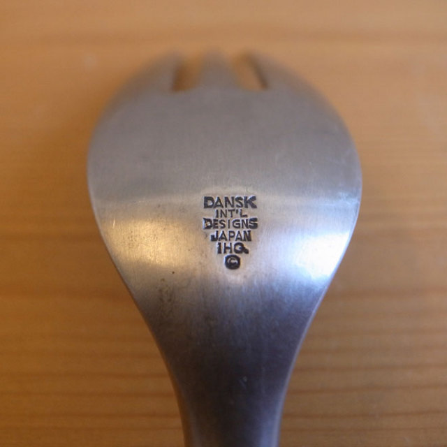 Jens.H.Quistgaard / イェンス・クイストゴー ダンスク Fjord  / フィヨルド フォークS【ステンレス×チーク】