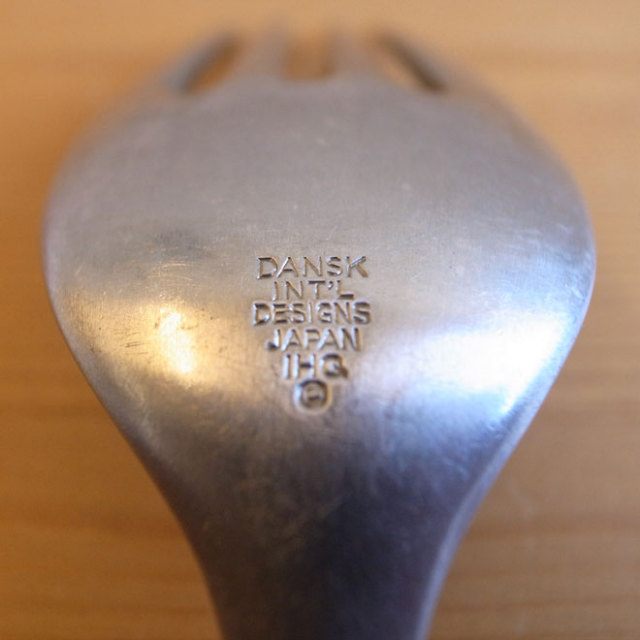 Jens.H.Quistgaard / イェンス・クイストゴー ダンスク Fjord  / フィヨルド フォークL【ステンレス×チーク】