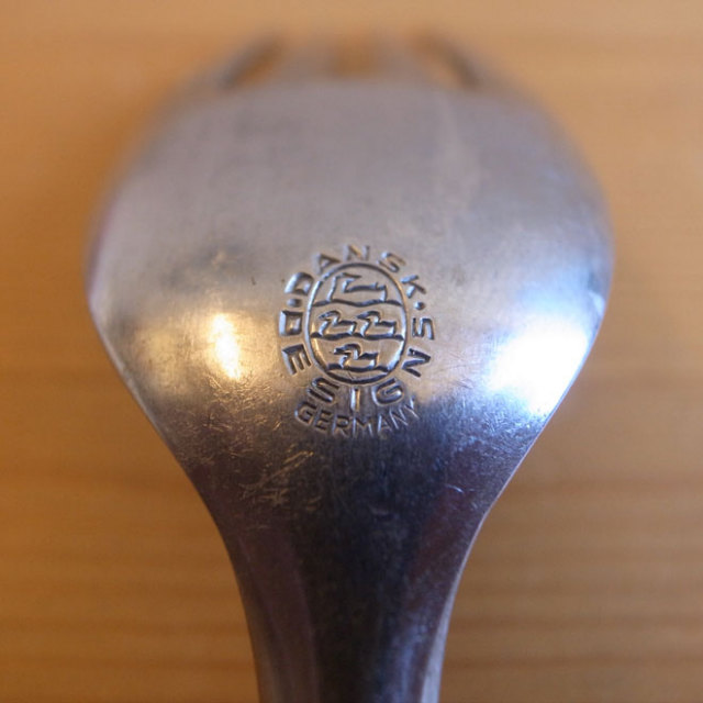 Jens.H.Quistgaard / イェンス・クイストゴー ダンスク Fjord  / フィヨルド フォークL【ステンレス×チーク】