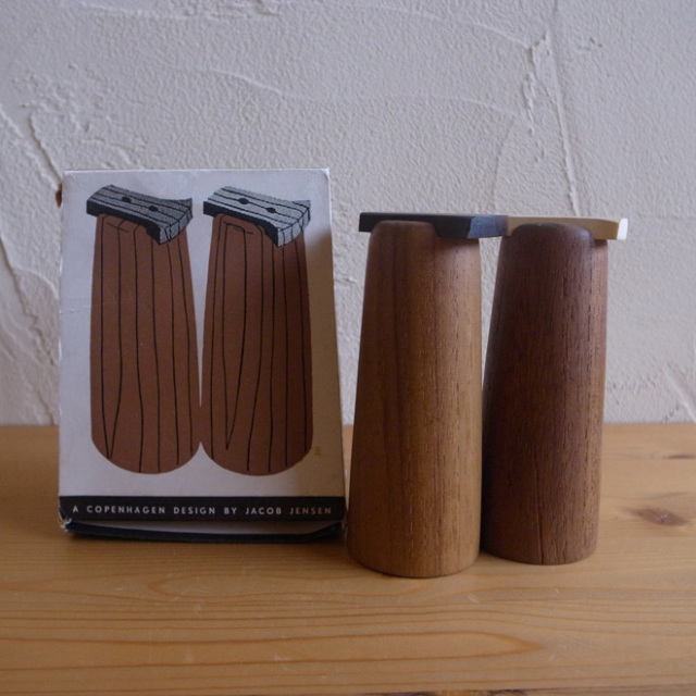 Jacob Jensen   Salt＆Pepper Shaker 【チーク】