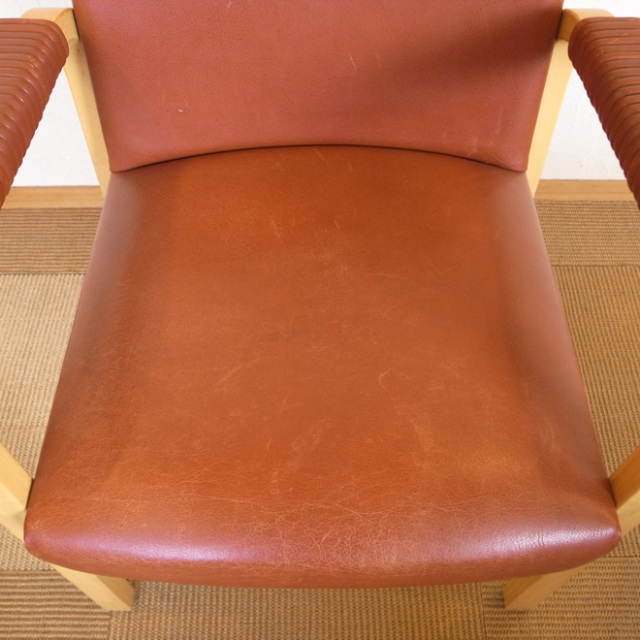 Alvar Aalto / アルヴァ・アアルト アルテック 46 アームチェア【バーチ・本革】