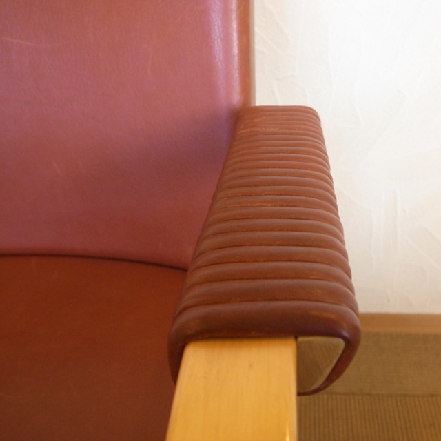 Alvar Aalto / アルヴァ・アアルト アルテック 46 アームチェア【バーチ・本革】