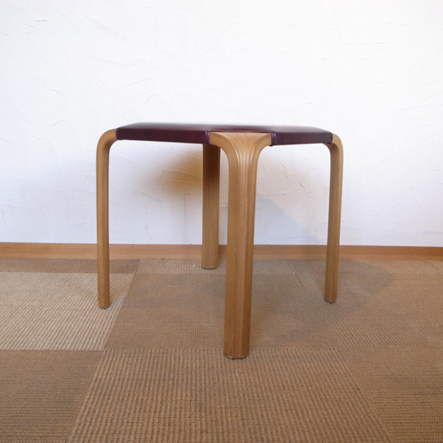 Alvar Aalto / アルヴァ・アアルト  X603 スツール【レザー】