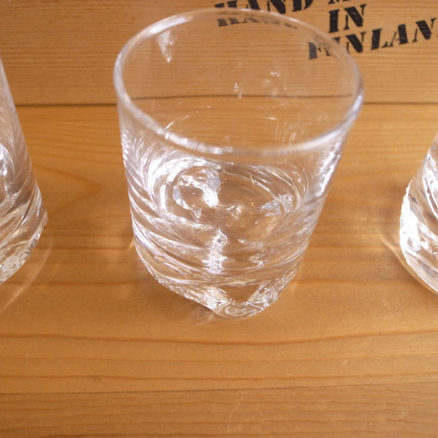 Tapio Wirkkala  / タピオ・ウィルッカラ イッタラ Gaissa ショットグラス　4個入り　木箱付き