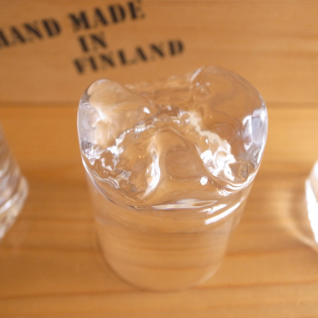Tapio Wirkkala  / タピオ・ウィルッカラ イッタラ Gaissa ショットグラス　4個入り　木箱付き
