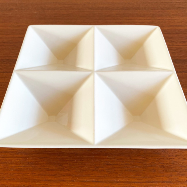 Kaj Franck / カイ・フランク KF-1 Origami オリガミ ディッシュプレート 平置き