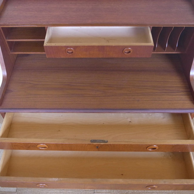 デンマーク製ライティングデスク【委託品】【teak】