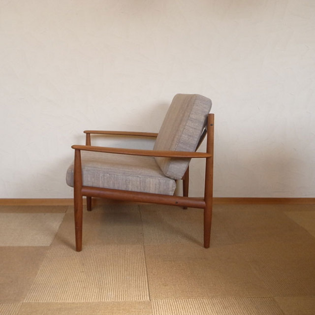 Grete Jalk / グレーテヤルク フランス＆サン Model 125 イージーチェア【委託品】【チーク】