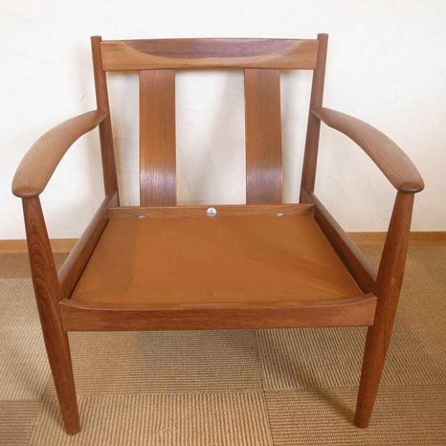 Grete Jalk / グレーテヤルク フランス＆サン Model 120 イージーチェア【委託品】【チーク】