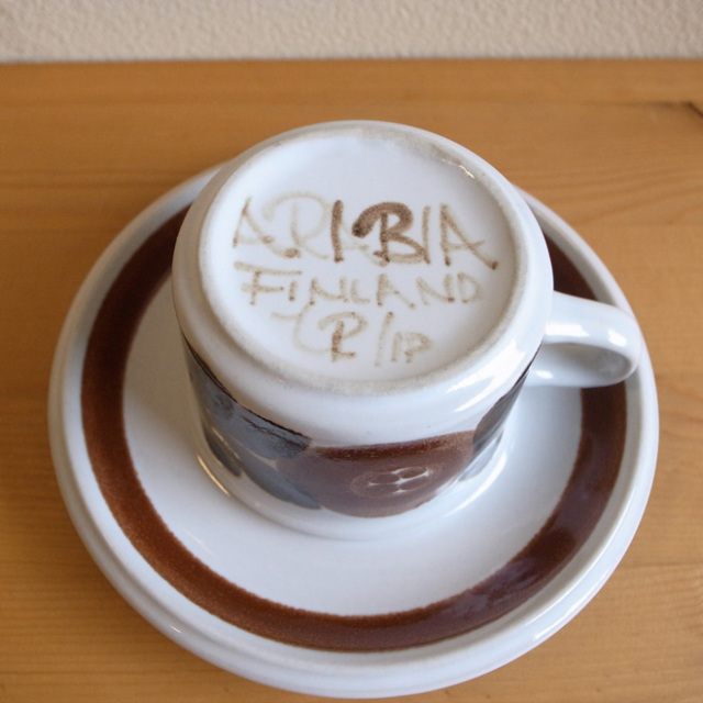 Ulla Procope / ウラ・プロコッペ ARABIA Rosmarin / ロスマリン コーヒーカップ＆ソーサー