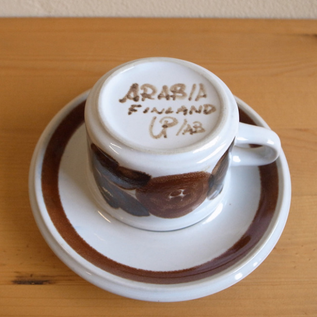 Ulla Procope / ウラ・プロコッペ ARABIA Rosmarin / ロスマリン コーヒーカップ＆ソーサー