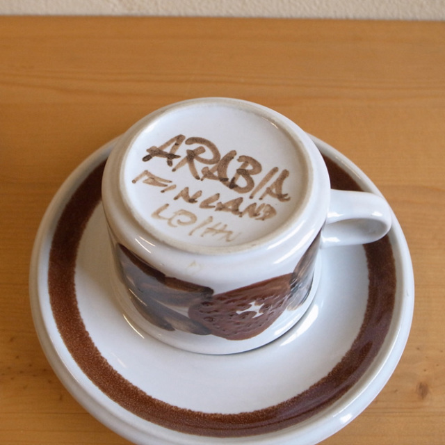 Ulla Procope / ウラ・プロコッペ ARABIA Rosmarin / ロスマリン コーヒーカップ＆ソーサー