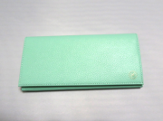 菊紋入り長財布【グリーン】
