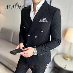 W BlackCheck Suit W ダブルスーツ