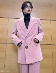 Pink　ベルベットWスーツ