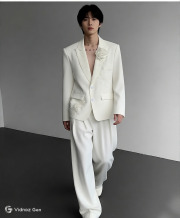 White Flower Suit ホワイトフラワースーツ