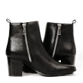 New Leather Boots 8.5cmアップ メンズブーツ/ヒールブーツ