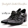 本革Jewelrybelt Dress Shoes