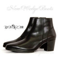 New Wedge Heel Boots メンズブーツ