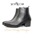 NewWedgeHeelBoots PU70mm メンズブーツ