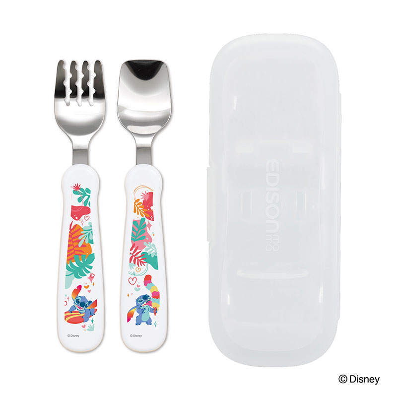 フォーク＆スプーン print スティッチ マルチケース付_商品