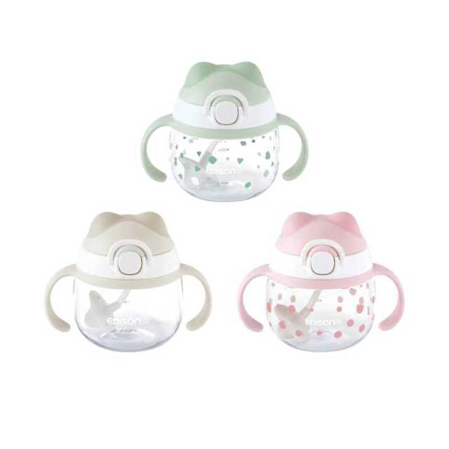 あにまーるマグ ピンク かわいいベビー用ストローマグ コップ