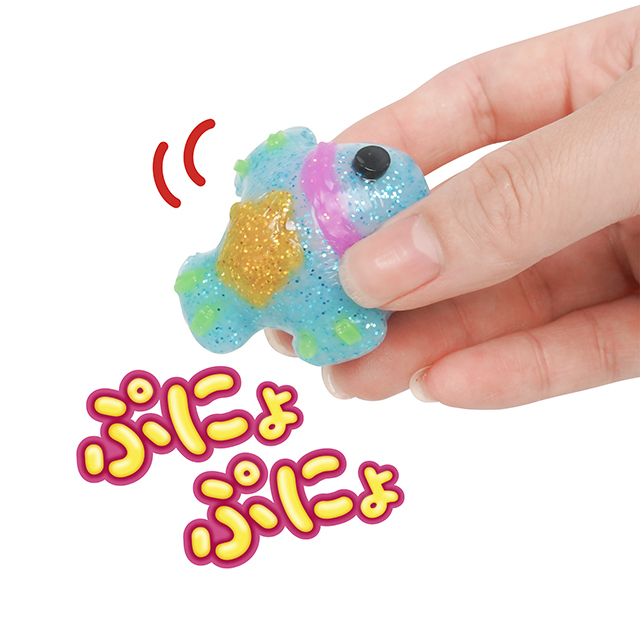 ファッション 通販 ぷにょぷにょアクアリウム インク3本セット 透明・キラキラ トートバッグ