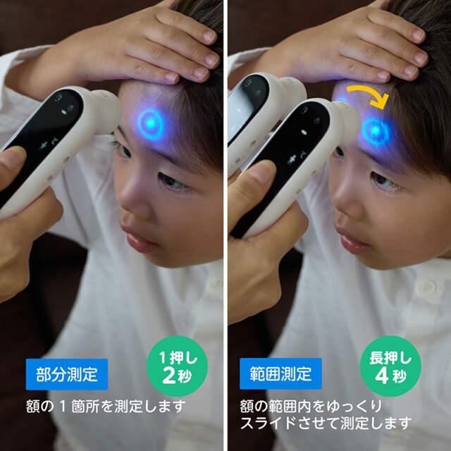 振動式体温計PRO-M_使用シーン