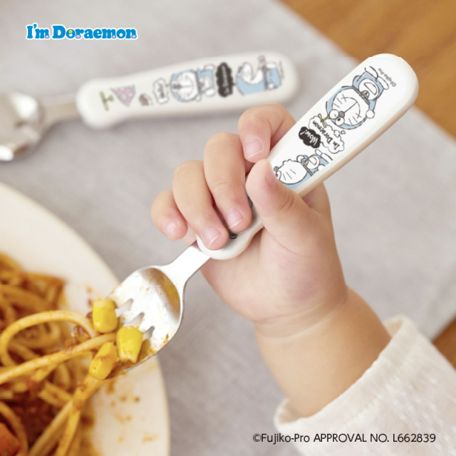 ドラえもん カトラリーセット 10点 I'm Doraemon 抗菌食洗機対応スライド式箸スプーンコンビセット