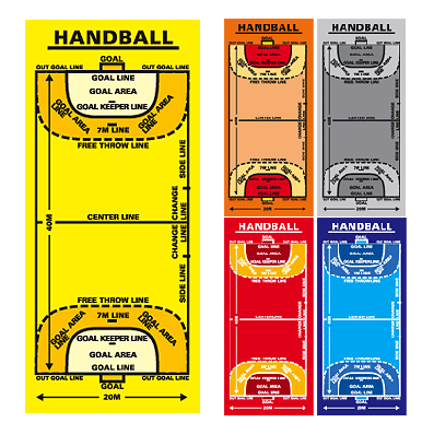 作戦ボードタオル ハンドボール マイクロファイバー仕様 スポーツタオル スポーツ雑貨 グッズの通販