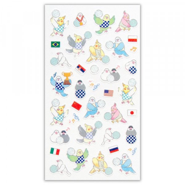 動物スポーツシール