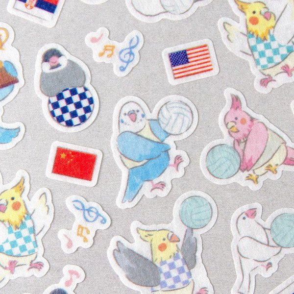 動物スポーツシール