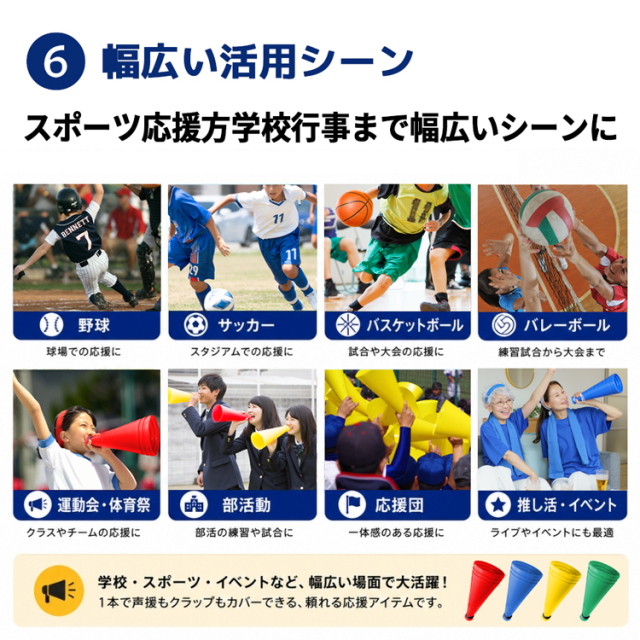 ザ・メガホン1000本セット | メガホンの通販