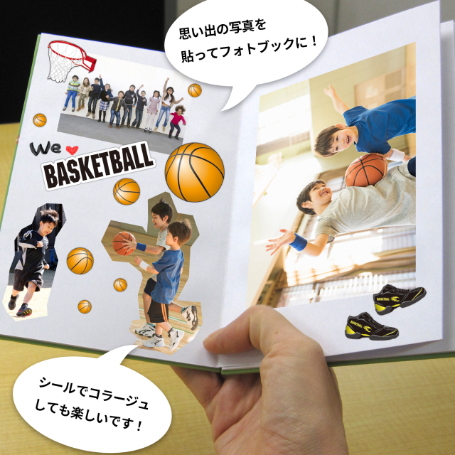 色紙帳　バスケ