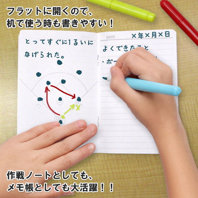 野球作戦ノート（メモ帳）　A６サイズ　２０冊 野球作戦ノート（メモ帳） A6サイズ 20冊 Amazon.co.jp: 野球