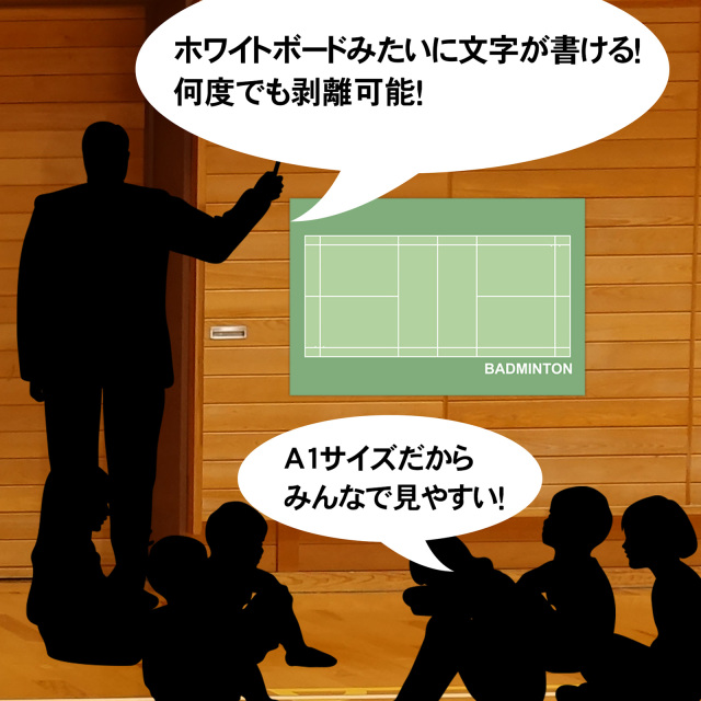 A1サイズ作戦ボードウォールステッカー