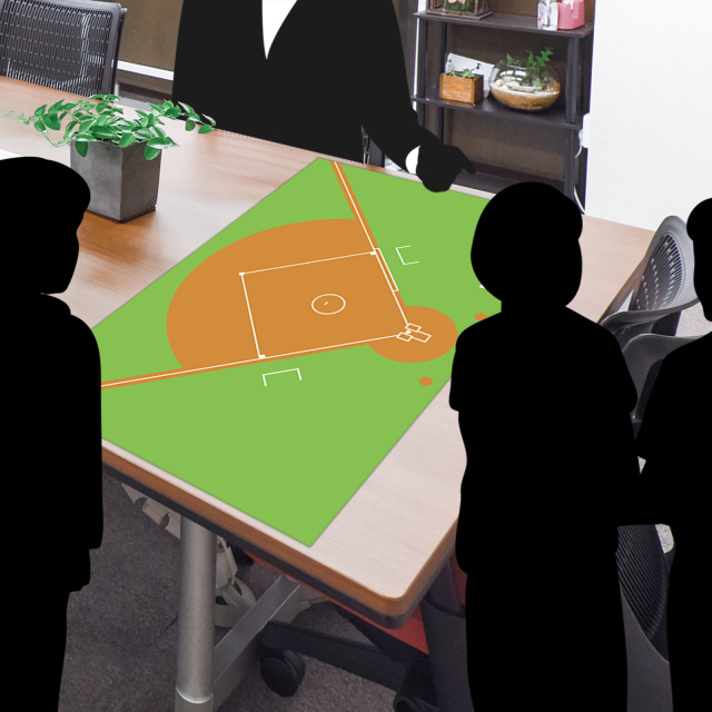 A1サイズ作戦ボードウォールステッカー