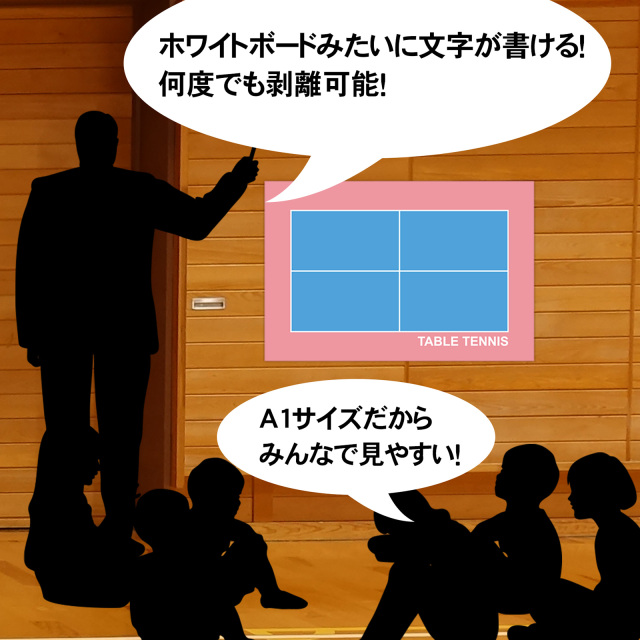 A1サイズ作戦ボードウォールステッカー