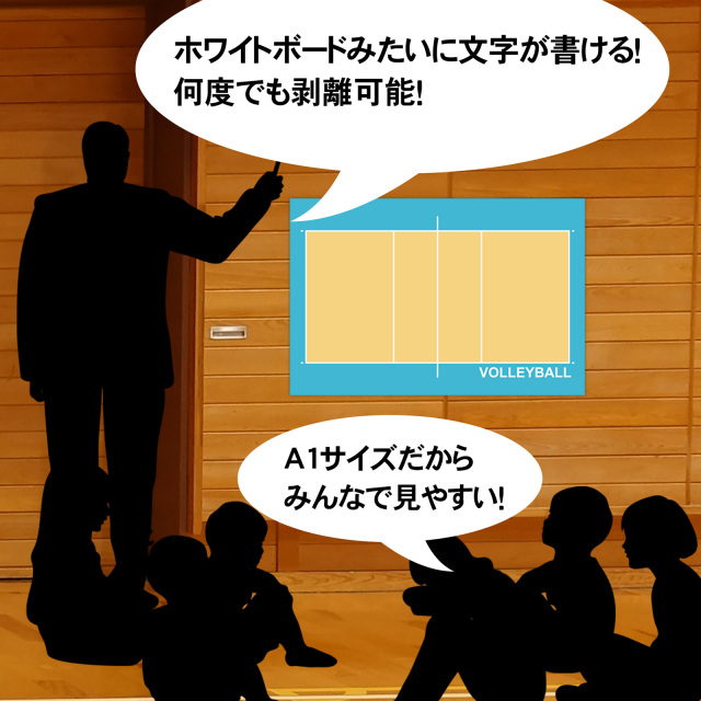 A1サイズ作戦ボードウォールステッカー