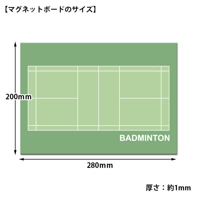 作戦ボードマグネットシート