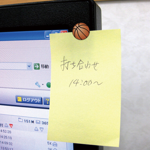 バスケットボールシール　54個付き